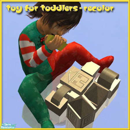 Sims 2 — S2S Toy for Toddlers - recolor4 by sims2sisters — 