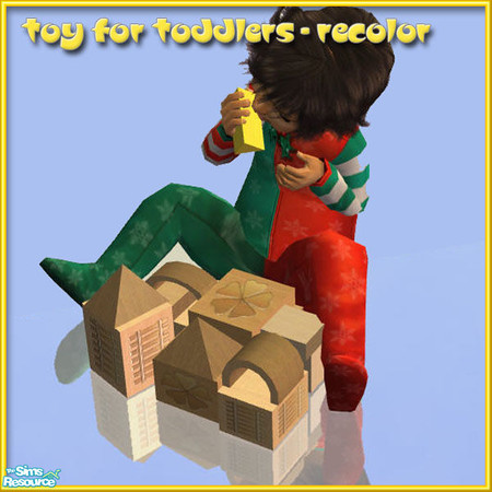 Sims 2 — S2S Toy for Toddlers - recolor3 by sims2sisters — 