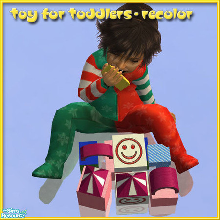 Sims 2 — S2S Toy for Toddlers - recolor2 by sims2sisters — 