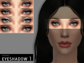 Sims 4 — EYESHADOW 1 by mormosims — -Teen through Elder females -4 swatches -Looks good on all skin tones -Custom