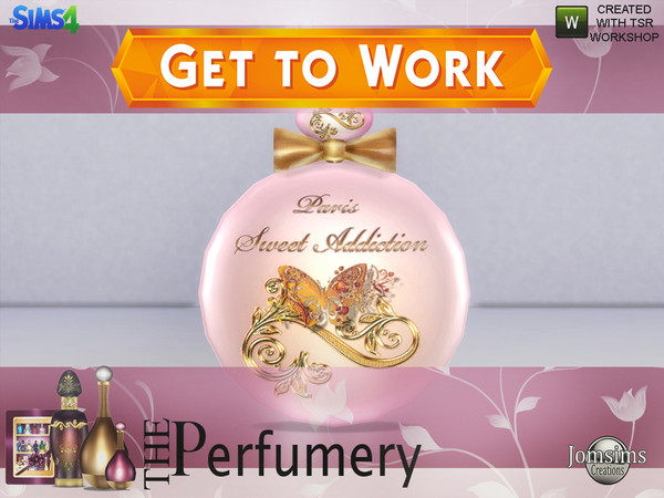 Sims 4 — the perfumery giant perfum 3 get to work by jomsims — the perfumery giant perfum 3 get to work