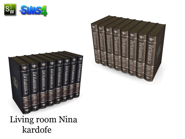 Sims 4 — kardofe_Lliving room Nina_books2 by kardofe — Encyclopaedia Britannica
