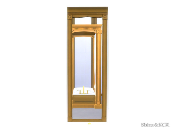 Sims 4 — Bathroom Clive - Mirror Full Wall 3tl by ShinoKCR — Mirror floor to ceiling for 3tl Walls