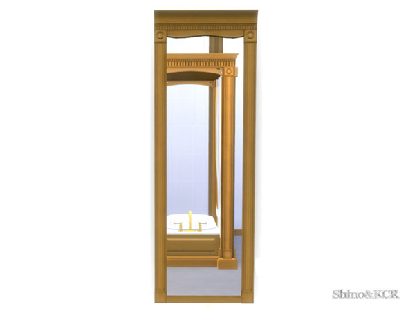 Sims 4 — Bathroom Clive - Mirror Full Wall 4tl by ShinoKCR — Mirror floor to ceiling for 4tl Walls