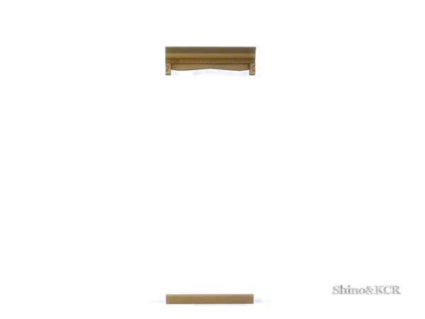 Sims 4 — Bathroom Clive - Walldeco Crown and Bottom 3tl by ShinoKCR — Wall deco for 3tl Walls