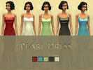 Sims 4 — Pearl Dress by Poupouss2 — 