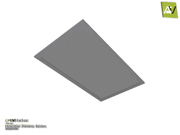 Sims 3 — Hoxton Ceiling Mirror by ArtVitalex — - Hoxton Ceiling Mirror - ArtVitalex@TSR, Apr 2015