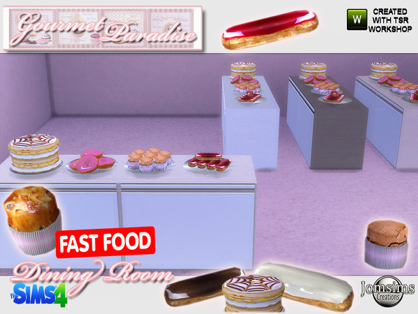 Sims 4 — gourmet paradise greedy closet 3 more more low by jomsims — gourmet paradise greedy closet 3 more more low