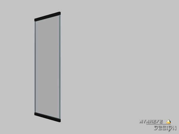 Sims 3 — Altara Glass Panel by NynaeveDesign — By adding these glass panels to a room your sim can keep the illusion of a