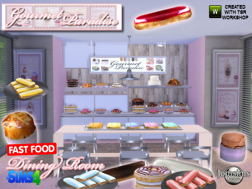 The Sims Resource Gourmet paradise dining room