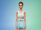Sims 4 — The Monster Top by haltsmaulundtanz — Wonderful Top, with a little bit blue inside. :)
