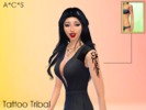 Sims 4 — Tattoo Tribal by ACS3 — Tattoo Tribal *Female Only *Package File