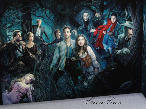 Sims 4 — ITTW Wallpapers by Stanasims — In to the woods wallpapers 