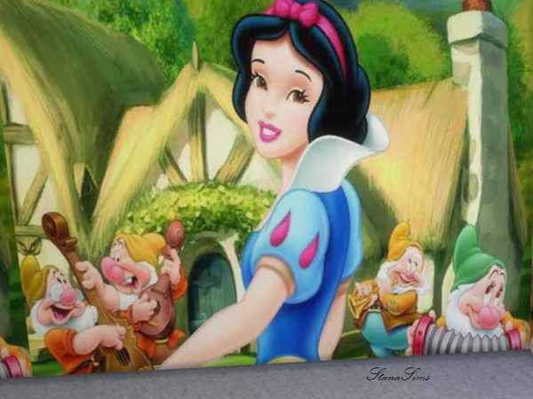 Sims 4 — snow white wallpaper by Stanasims — my snow white wallpapers