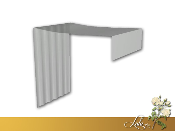 Sims 3 — Vintage Bedroom Bed Curtain by Lulu265 — Fully CAStable Please do not copy, clone or reupload