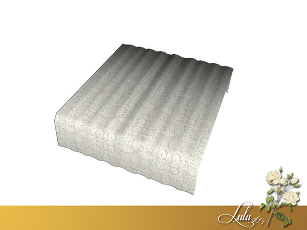 Sims 3 — Vintage Bedroom Comforter by Lulu265 — Fully CAStable Please do not copy, clone or reupload