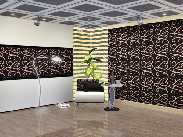 Sims 3 — Accent Wall 4 by Prickly_Hedgehog — 