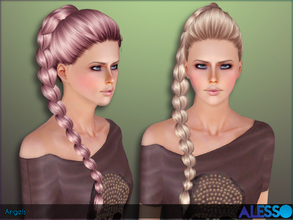 Sims 3 — Anto - Angels (Hair) by Anto — Long braid for females
