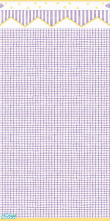 Sims 2 — Baby Wall - Purple Check by Sheera — Part of my Baby Walls and Floors Set. Enjoy !