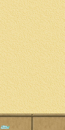 Sims 2 — Studio K Stucco & Plinth03 - Pale Sun by StudioKhagerks — 20 colors total. Can be found under Poured and can