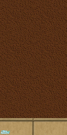 Sims 2 — Studio K Stucco & Plinth03 - Chocolate by StudioKhagerks — 20 colors total. Can be found under Poured and