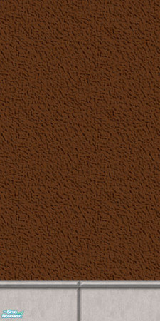 Sims 2 — Studio K Stucco & Plinth01 - Chocolate by StudioKhagerks — 20 colors total. Can be found under Poured and