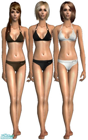 Sims 2 — Ringed Bikini Set by nikisatez05 — No new mesh needed!