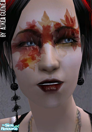 Sims 2 — Costume Make Up - Doughtnut Song by aikea_guinea — Costume makeup for both genders and all ages. Found under