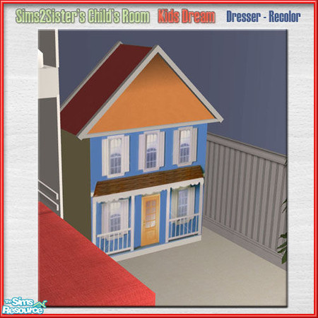 Sims 2 — S2S ChildRoomKidsDream RECOLOR-Dresser by sims2sisters — 