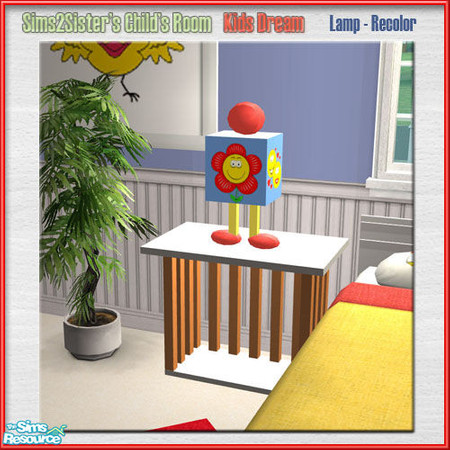 Sims 2 — S2S ChildRoomKidsDream RECOLOR-Lamp by sims2sisters — 