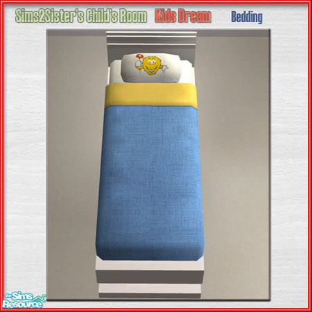 Sims 2 — S2S ChildRoomKidsDream RECOLOR-Bedding by sims2sisters — 
