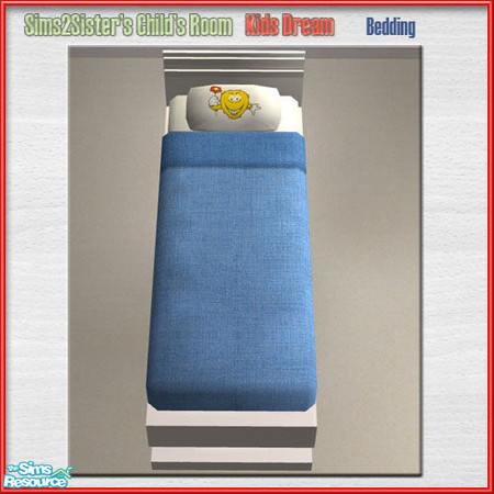 Sims 2 — S2S ChildRoomKidsDream RECOLOR-Bedding by sims2sisters — 