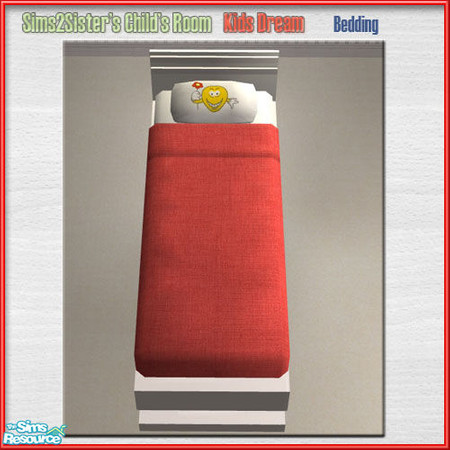 Sims 2 — S2S ChildRoomKidsDream RECOLOR-Bedding by sims2sisters — 