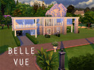 Sims 4 — Belle Vue by DrBen — Belle Vue is the home that will make you forget your problems, with 2 bedrooms, 2 private