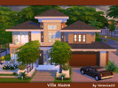 Sims 4 — Villa Nuova by veronica55 — A contemporary stylish villa for your modernist sims. Can accomodate 6 sims with 3