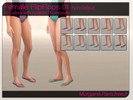 Sims 4 — FlipFlops Shoes 01 by MorganeParis — 10 colors with custom thumbnails Non-default, It will add new shoes to your