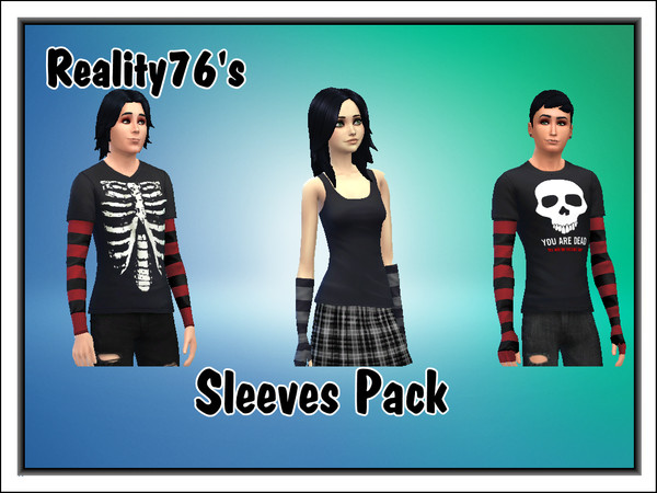 Sims 4 — Reality76's Sleeve Pack by Reality762 — This is a Sleeve pack, from all these Long Sleeve Shirts And I Made them