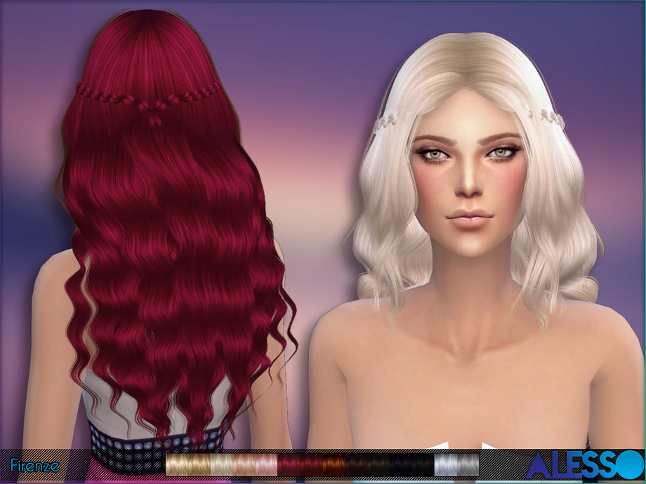 The Sims Resource - Anto - Firenze (Hair)