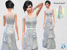 Sims 4 — Lace Wedding Dress by naschkatze93 — You want a wedding dress of the flamboyant style and you want to attract