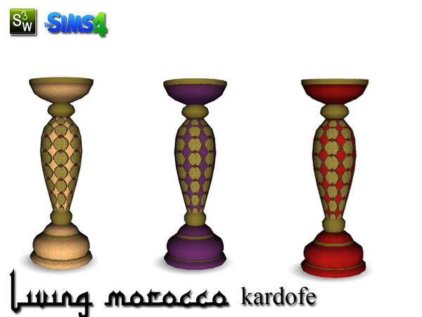 Sims 4 — kardofe_Living Morocco_Candlestick by kardofe — Luxurious and elegant candelabrum