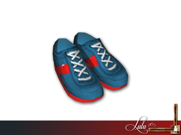 Sims 3 — Kenwood Bedroom Decor Sneakers by Lulu265 — Part of theKenwood Bedroom Set Fully CAStable Please do not copy,