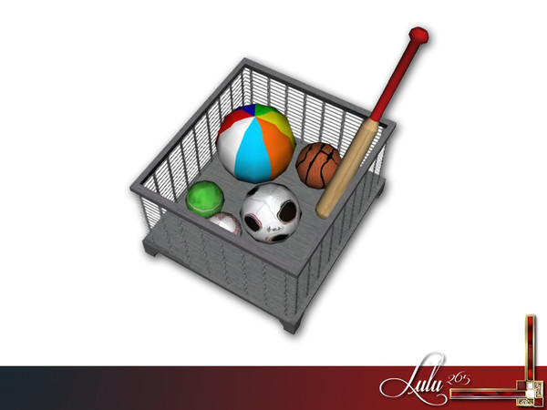Sims 3 — Kenwood Bedroom Decor Basket by Lulu265 — Part of theKenwood Bedroom Set Fully CAStable Please do not copy,