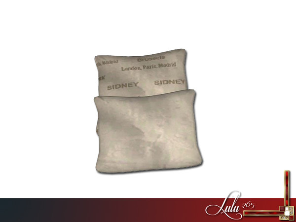 Sims 3 — Kenwood Bedroom Bed Pillows by Lulu265 — Part of theKenwood Bedroom Set Fully CAStable Please do not copy, clone