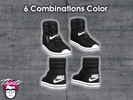 Sims 4 — Nike Sneaker (V1) by thlleite2 — Sneaker Nike in 6 combinations color.