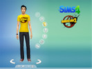 Sims 4 — Gamer Tees by SimsGamer1846553 — A set of male gamer tees Borderlands 2 Gears Of War 3