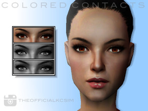 Sims 2 — Colored Contacts - 5f79106b Browneyes by KCsim — Remember to adjust your settings HIGH in the game for best