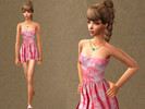 Sims 2 — Romantic Teen by grecadea2 — A pink dress by the brand Superdry. Enjoy~!