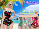 Sims 4 — Summer Paradise! SwimSuits by Herramientas — Hi hi hi TSR! I just finished exams and course, officially I'm on