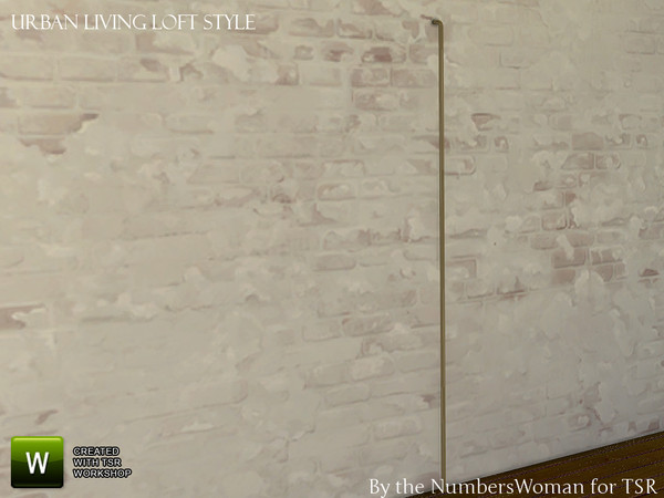 Sims 4 — Loft Living Electric Pipe 3 Tile by TheNumbersWoman — True Urban second hand loft style.The NumbersWoman at TSR.