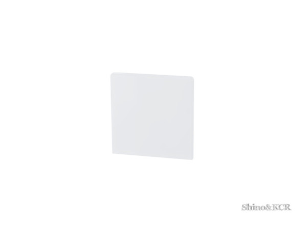 Sims 4 — Bathroom Minimalist - Glass seperator 1tl half by ShinoKCR — for your privacy - lol